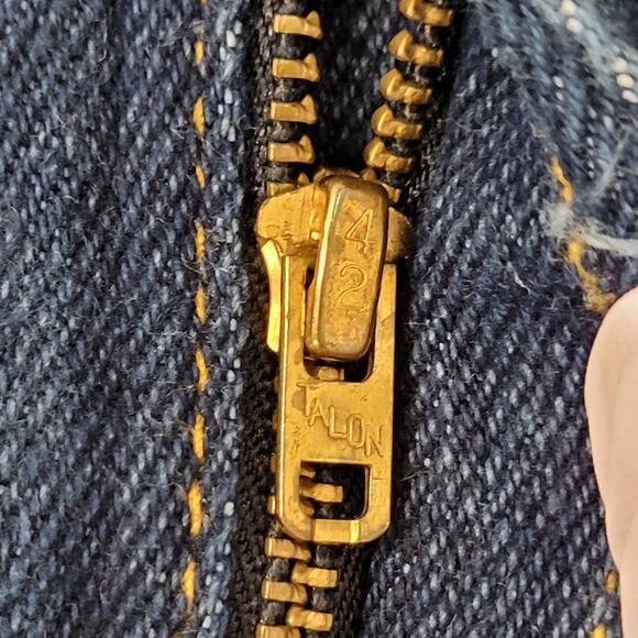 Vintage 80s LEE Riders Jeans Womens 4 28x31 Talon Union USA - Picture 8 of 16